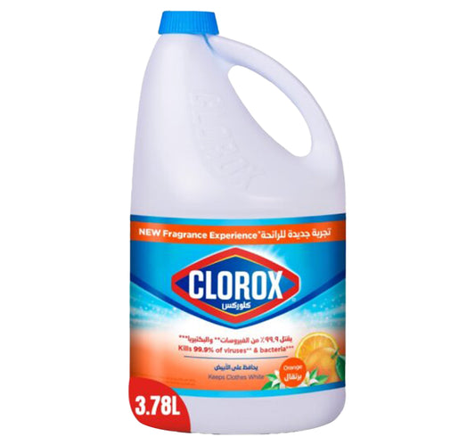 Clorox Liquid Bleach Orange Scent 3.78 Litres