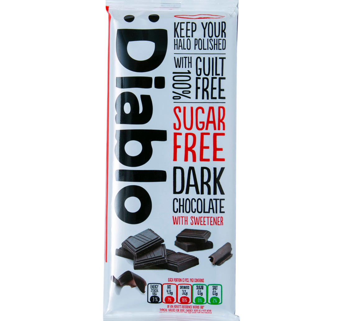 Diablo Dark Chocolate Sugar Free 85 g