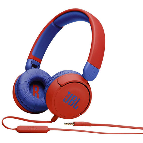 سماعة رأس سلكية للأطفال JBL JR310 باللون الأحمر