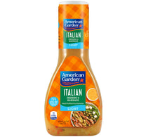 صلصة التتبيلة الإيطالية الخفيفة الخالية من الغلوتين ومنتجات الألبان من أميريكان جاردن، 267 مل