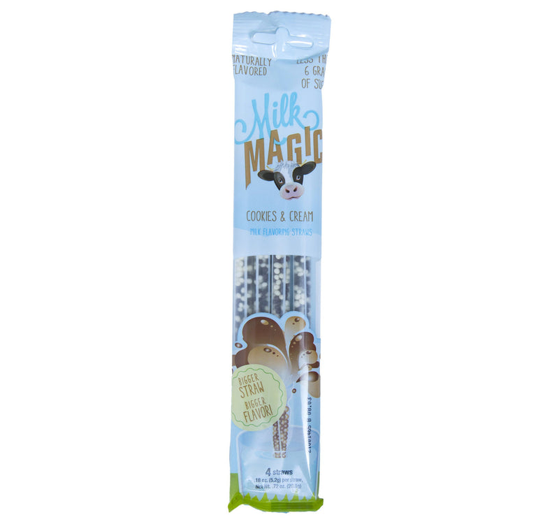 Milk Magic Cookies & Cream Milk Flavoring Straws 20.8 g