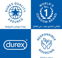 Durex Invisible Condoms Extra Thin Extra Lubricated 12 pcs