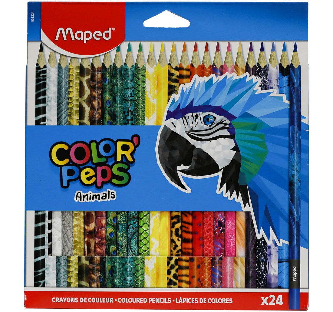 Maped Color'Peps Colored Pencils Animal MD832224 24Pcs