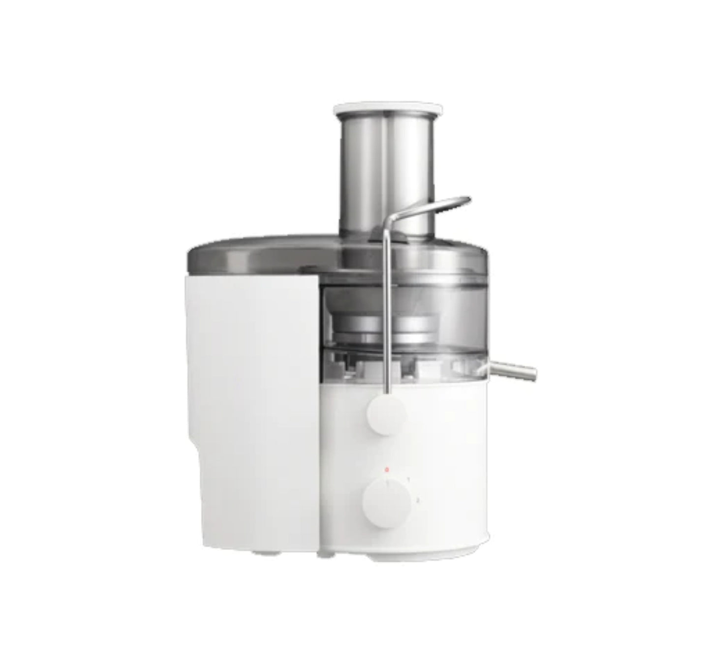 Panasonic 2L 1000W Electric Juicer with Full Metal Spinner, White, MJ-CB100WTZ