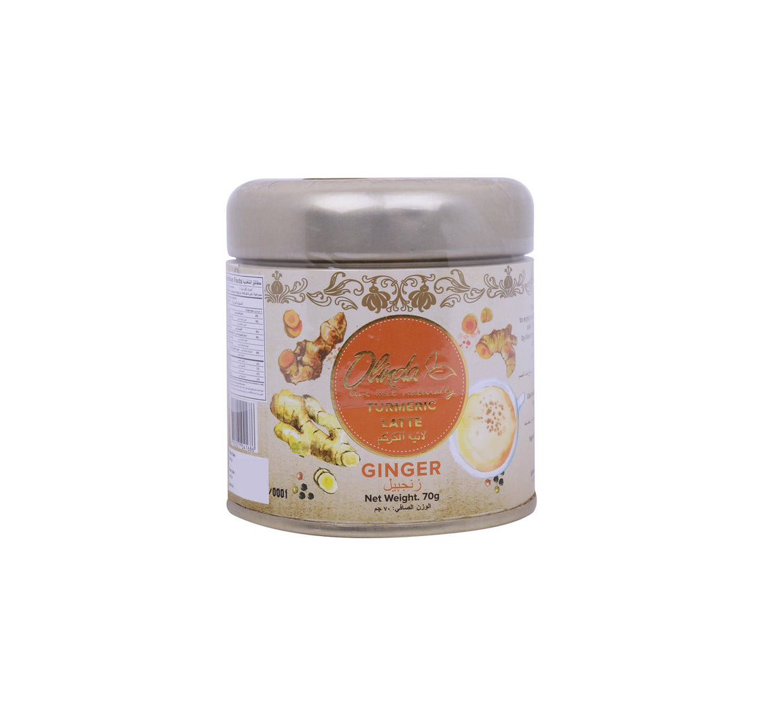 Olinda Turmeric Latte Ginger 70 g