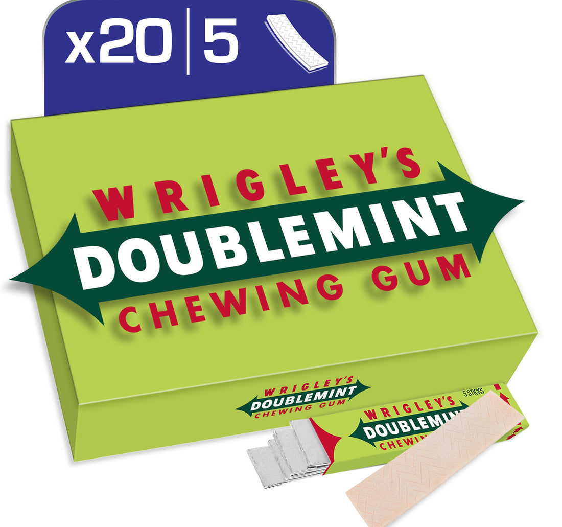 Wrigley's Doublemint Chewing Gum 5 pcs