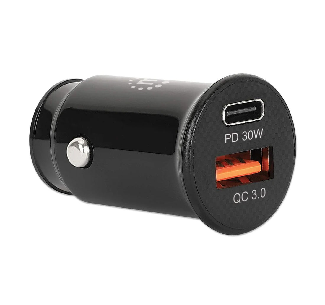 Manhattan 2 Port Car Charger Adapter 102414