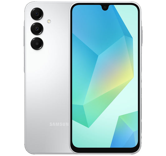 Samsung Galaxy A16 LTE Smartphone, 6 GB RAM, 128 GB Storage, Light Gray