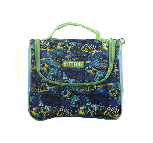 Maxi Lunch hBag+Lunch Box+Water Bottle Set-Blue