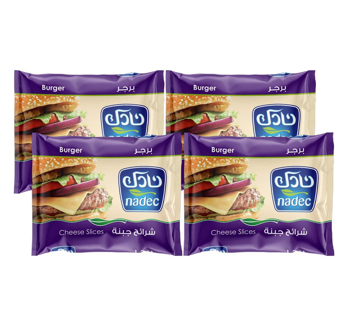 Nadec Cheese Slices Burger 200 g 3+1