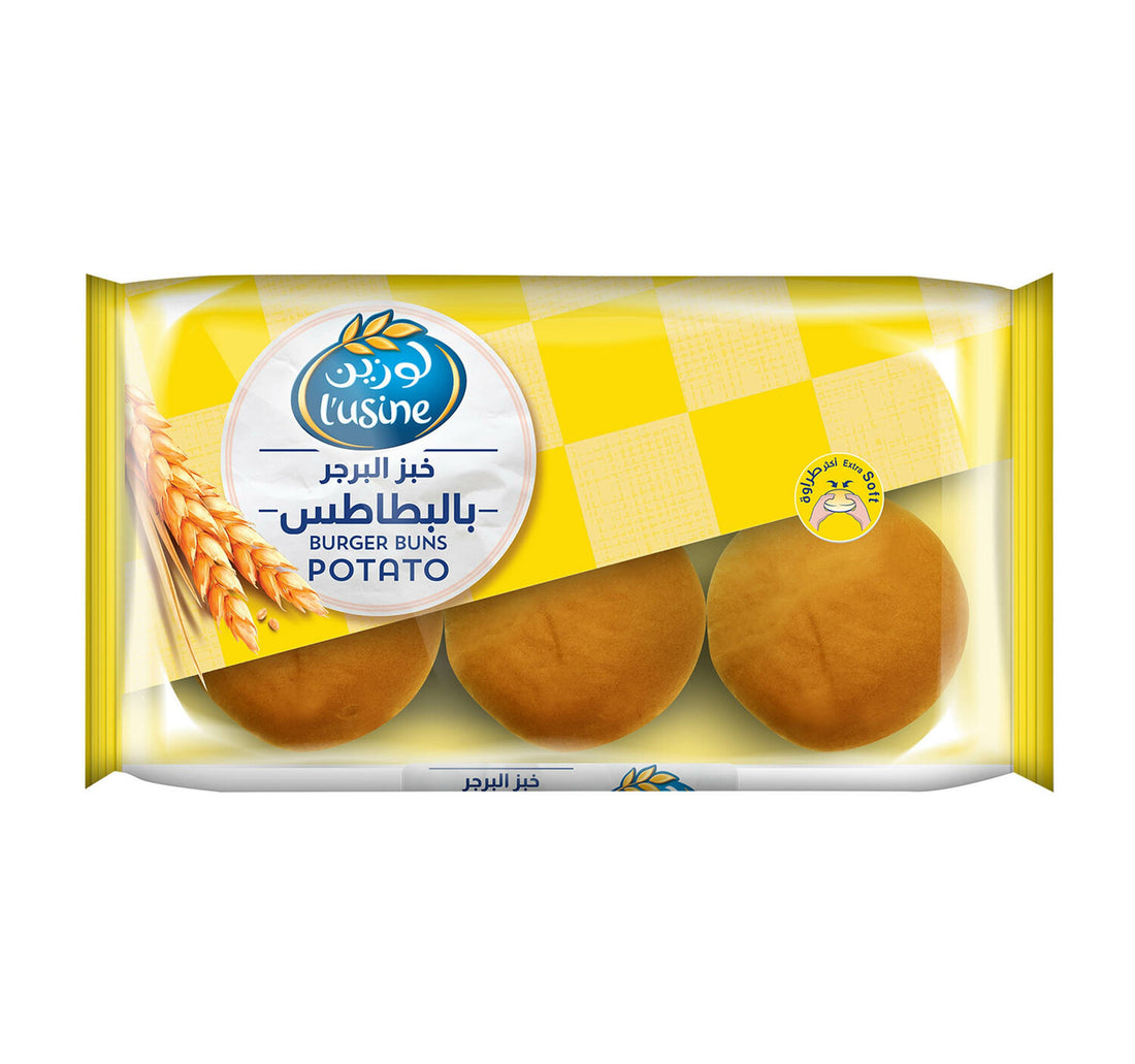 Lusine Potato Burger Buns 6 pcs