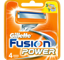 شفرات حلاقة جيليت فيوجن باور، عبوة من 4 قطع