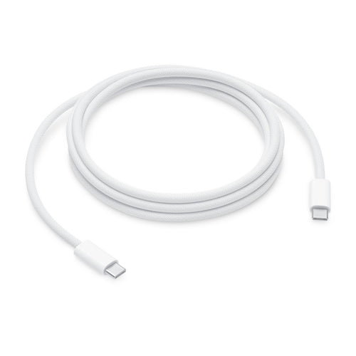 كابل شحن USB-C من Apple بقوة 240 واط، 2 متر، أبيض، MU2G3ZE/A