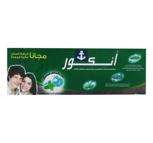 Anchor Cool Menthol Gel Toothpaste 135g + Toothbrush
