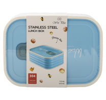 Win Plus Lunch Box Stainless Steel 6736 730ml Assorted