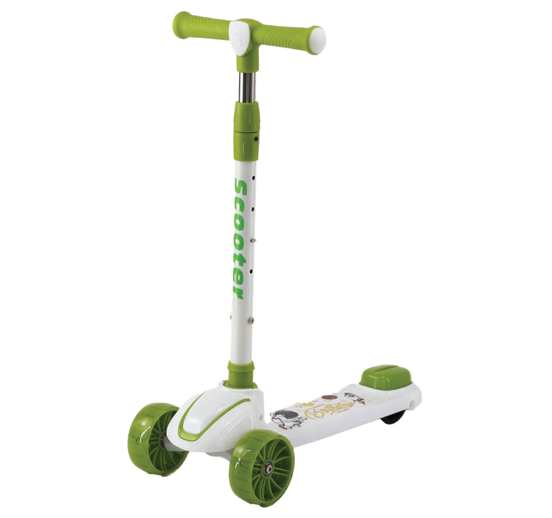 Skid Fusion 3 Wheel Kick Scooter, Assorted, 3010541A-6P