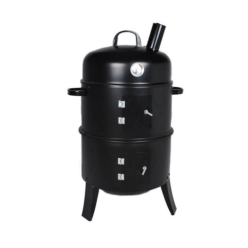 Relax Pellet Barbecue Smoker Grill With Chimmy YH8540B 35.59cm