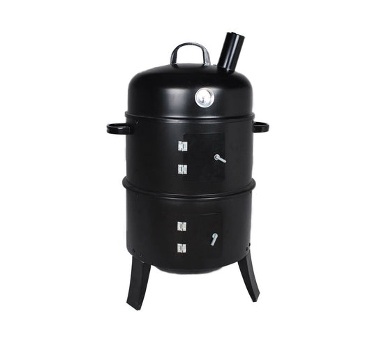 Relax Pellet Barbecue Smoker Grill With Chimmy YH8540B 35.59cm