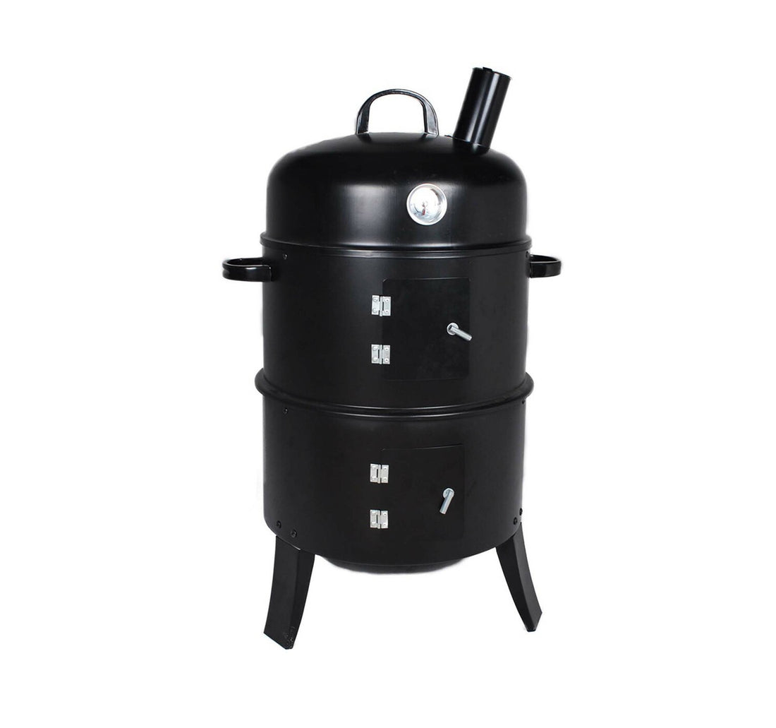 Relax Pellet Barbecue Smoker Grill With Chimmy YH8540B 35.59cm
