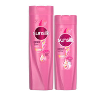 شامبو صانسيلك قوة ولمعان 400 مل + 200 مل