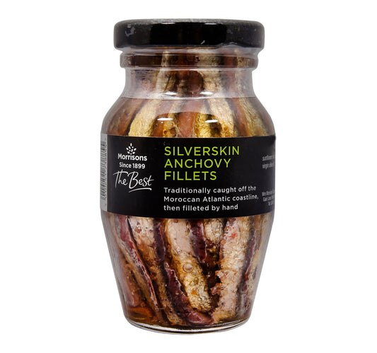 فيليه سمك الأنشوجة الفضي من موريسونز 155 جم