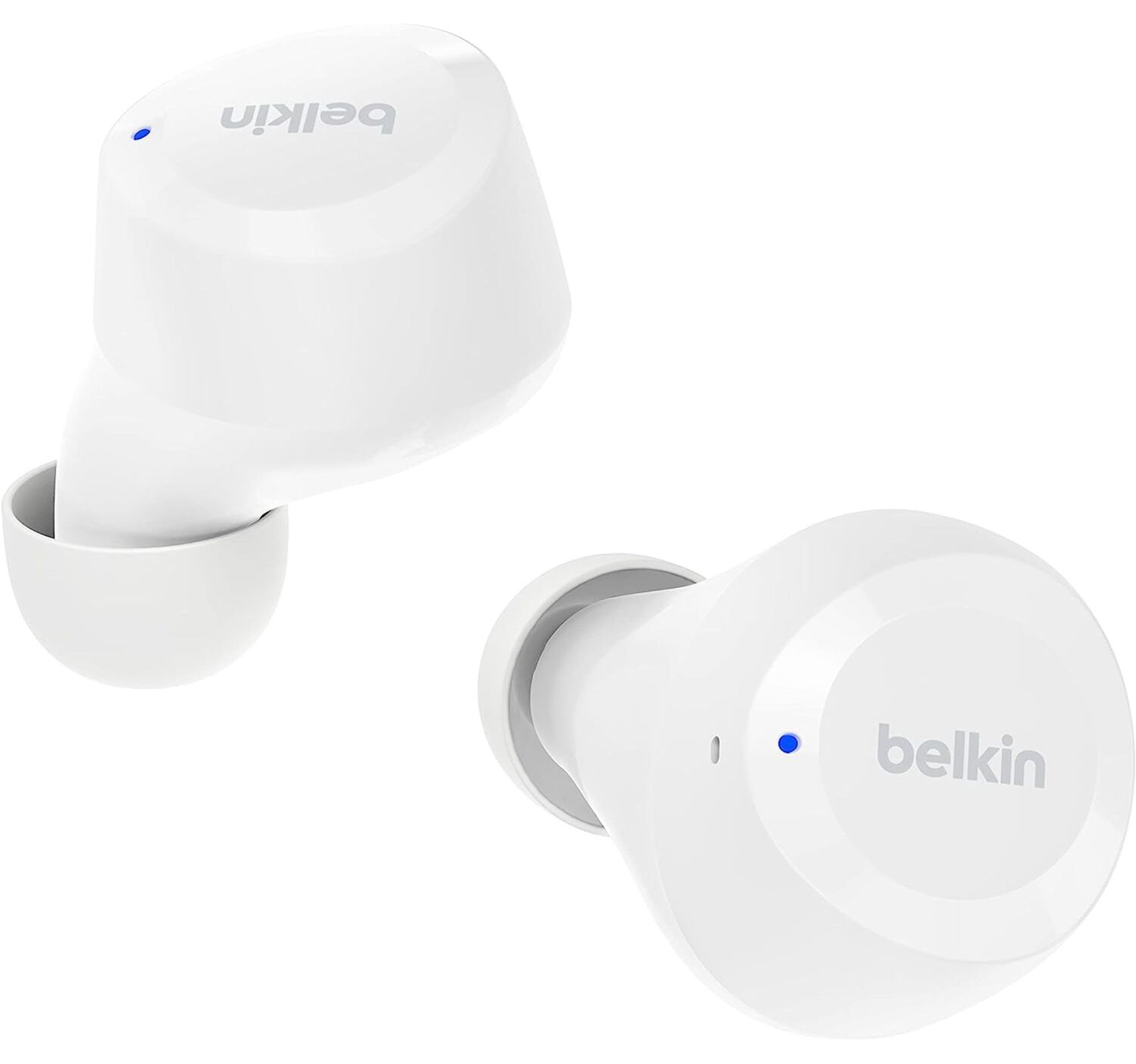 سماعات أذن لاسلكية حقيقية من Belkin SoundForm Bolt، Bolt-TWS-C009 باللون الأبيض