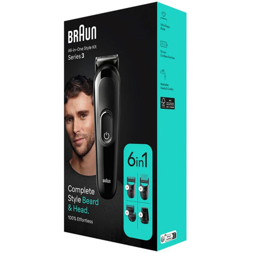 Braun 6-in-1 Style Kit Series 3 MGK3410 beard & hair Styling.