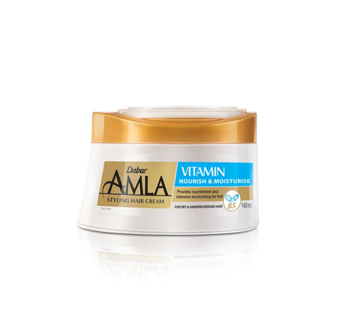 Dabur Amla Vitamin Nourish & Moisturize Styling Hair Cream 140 ml