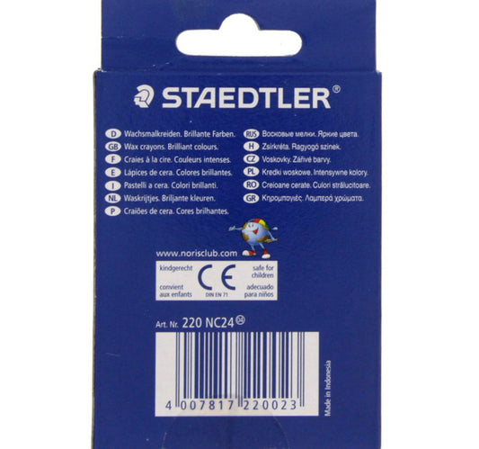Staedtler Noris Club Wax Crayons 220NC24 24 Piece