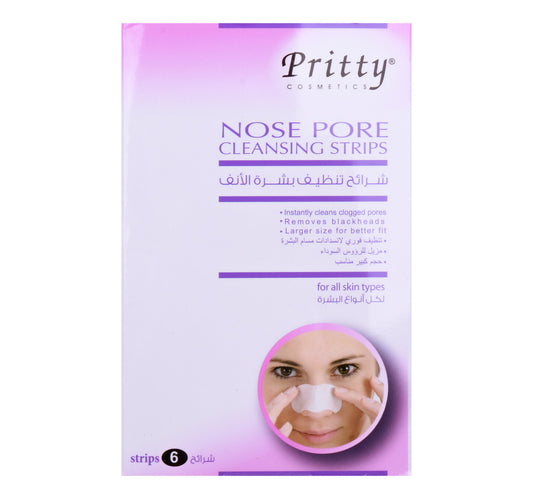 Pritty Nose Pore Cleansing Strips 6 pcs