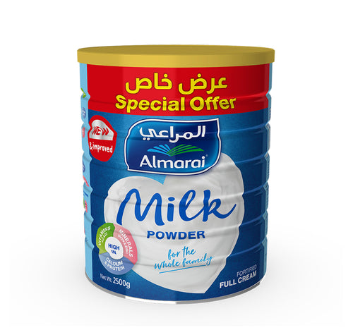 Almarai Milk Powder Fortified Full Cream Value Pack 2.5 kg