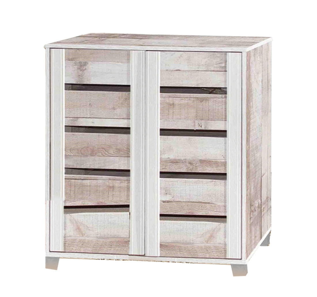 Maple Leaf Home Shoe Cabinet, Oak, LO2612