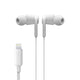 Belkin Rockstar MFI Lightning In-ear Headphones with Microphone(G3H001BTWHT) White