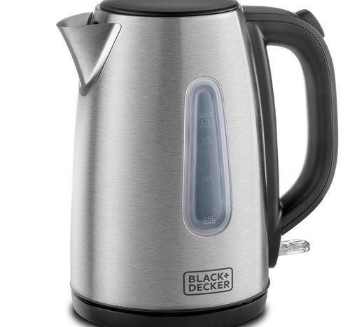 Black+Decker Stainless Steel Kettle JC450 1.7Ltr