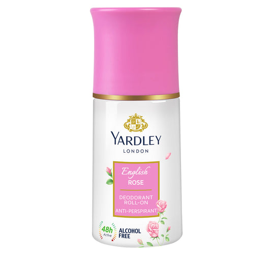 Yardley English Rose Deodorant Roll On Anti-Perspirant 50 ml