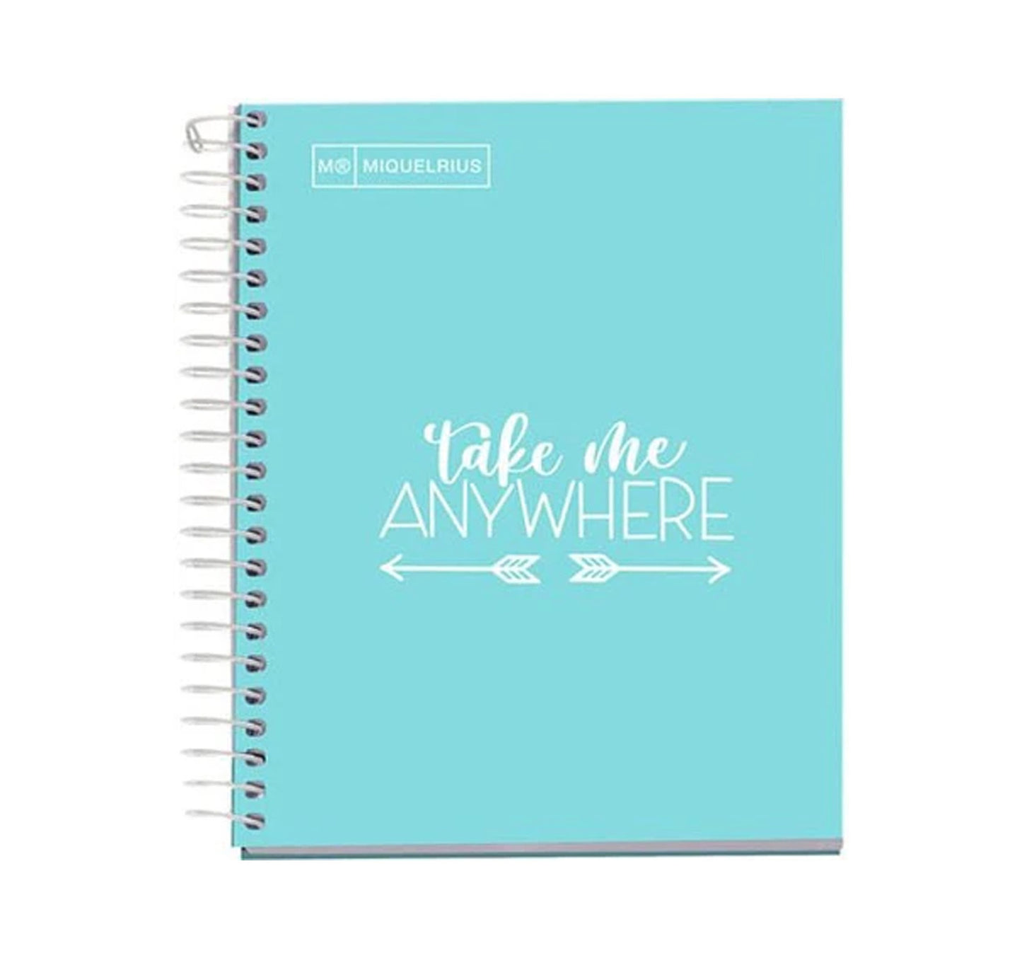 Miquelrius Spiral Notebook A6 100 Sheets 49953 Assorted