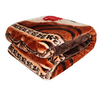 بطانية ناعمة للغاية من طبقتين بنقشة أوراق القيقب، 200×240 سم، 8 كجم، متنوعة