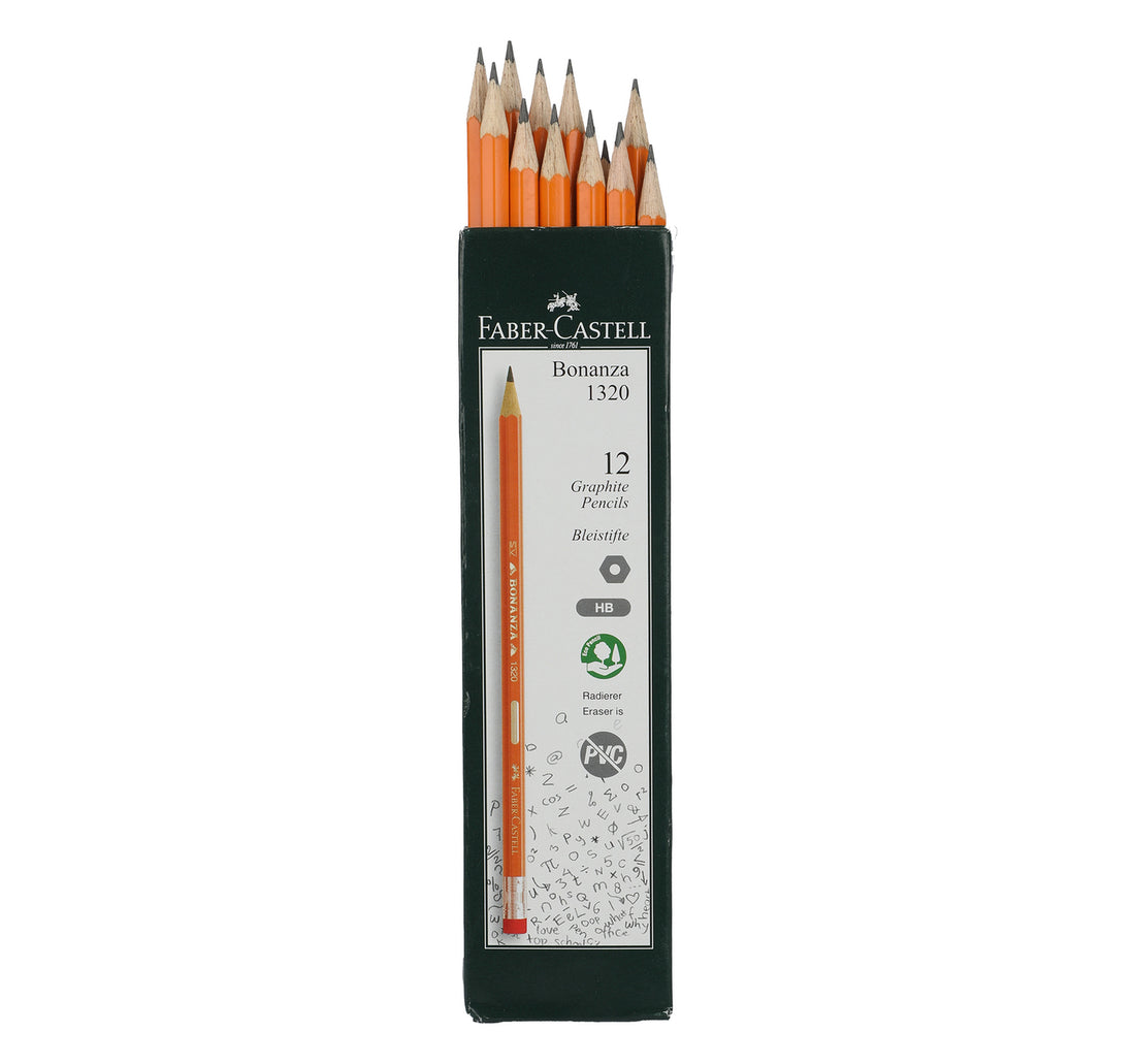 Faber-Castell Bonanza HB Pencil 12pcs