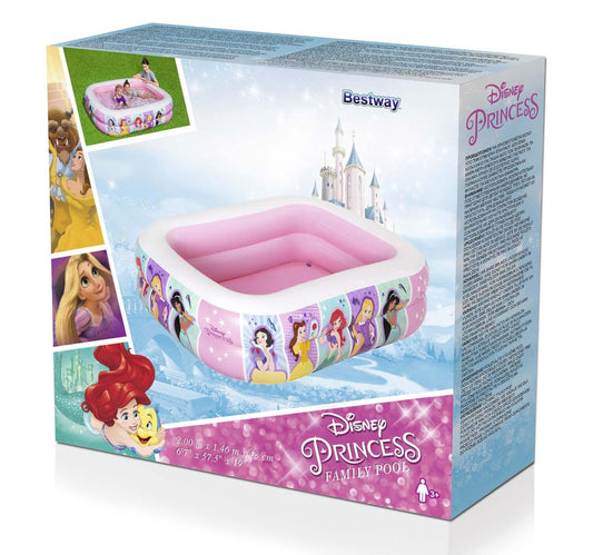 Bestway - Family Pool Princess Pink - 201X150X51cm 91056B