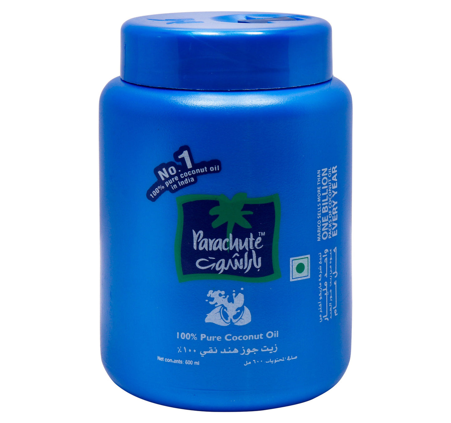 Parachute 100% Pure Coconut Oil 600 ml