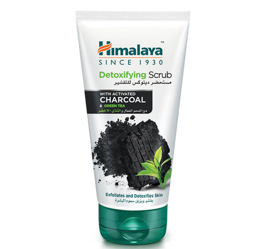 Himalaya Detoxifying Face Scrub with Activated Charcoal & Green Tea 150 ml