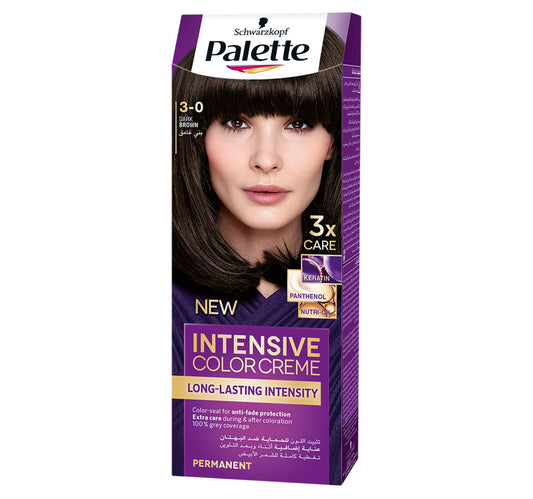 Palette Intensive Color Creme 3-0 Dark Brown 1 pkt