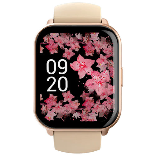 HiFuture Future Zone 2 Smartwatch, 1.96 inches Display, Pink Lulu Hypermarket