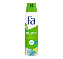 Fa Caribbean Wave Deodorant Spray 150 ml