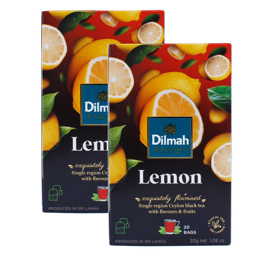 Dilmah Lemon Tea Value Pack 2 x 20 Teabags