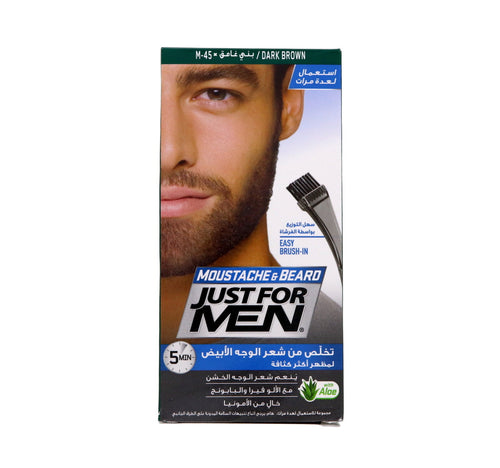 Just For Men Mustache & Beard M-45 Dark Brown 1 pkt