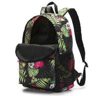 PUMA Academy Backpack Black Floral 07573323