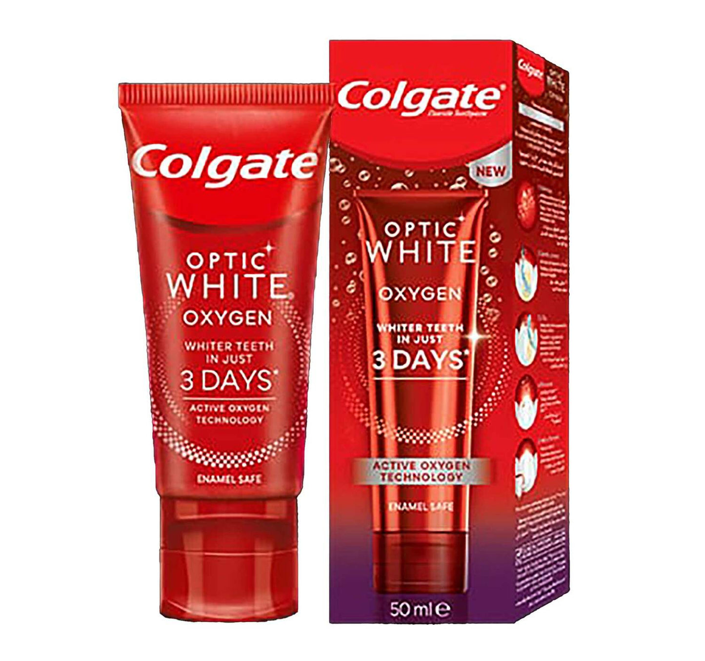 Colgate Optic White Oxygen Toothpaste 50 ml