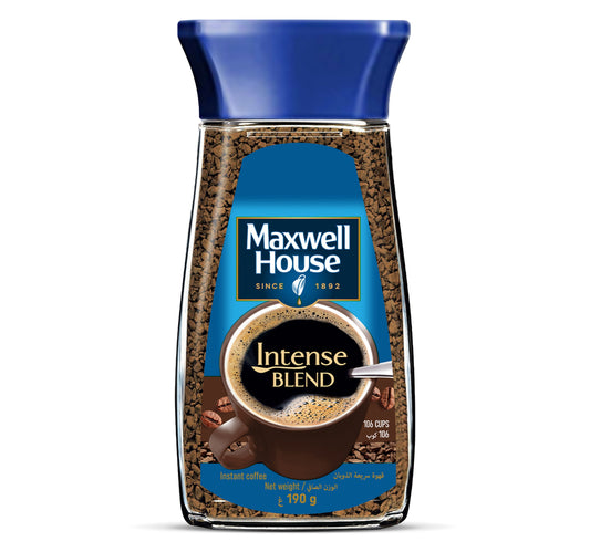 Maxwell House Intense Blend Instant Coffee 190 g