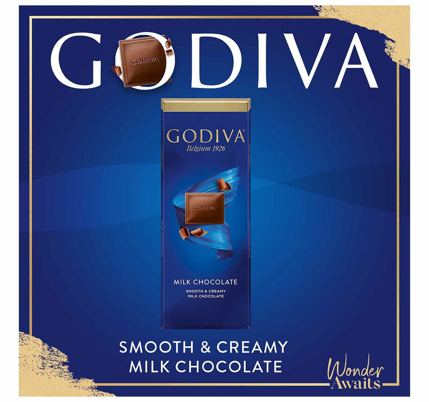 Godiva Smooth And Creamy Milk Chocolate 90 g